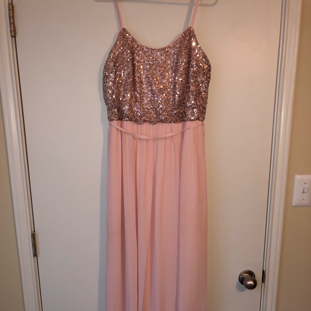 David’s Bridal bridesmaid dress